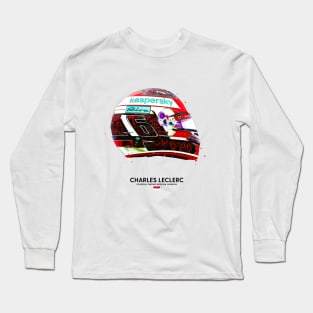 F1 2020 Charles Leclerc Crash Helmet Long Sleeve T-Shirt